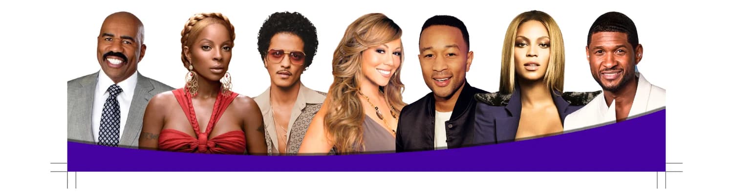 Hartford's R&B 102.5 featured artists and on-air personalities
