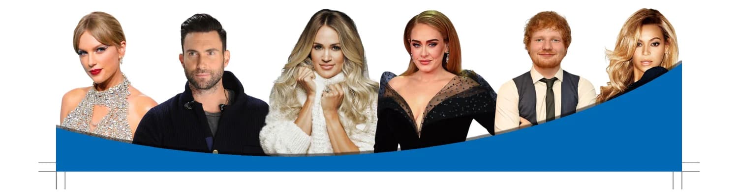 Soft Rock 106.5 featured artists and on-air personalities