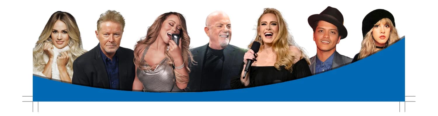 Soft Rock 97.3 featured artists and on-air personalities